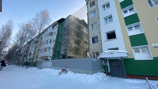 Дом, который пострадал при взрыве газа в Нижневартовске, снесут