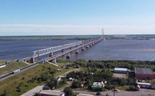 На возведение второго моста через Обь в районе Сургута власти потратят более 60 миллиардов рублей