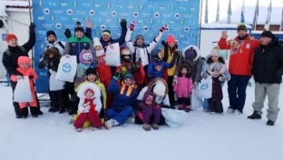 Югорские участники программы «Лыжи мечты» приняли участие в открытии сезона 2018-2019