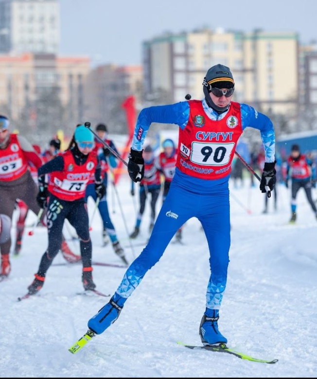 В Югре «Лыжня России» прошла с рекордным числом участников