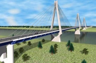 Строительство второго моста через Обь в районе Сургута приостановлено
