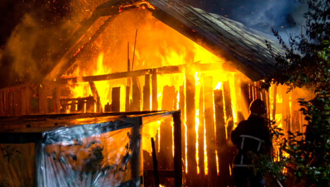 В Сургутском районе снизилось число пожаров