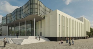Варианты нового фасада Городского культурного центра в Сургуте подверглись критике