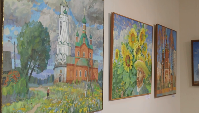 В сургутской галерее «Стерх» проходит выставка нижневартовских художников «На ярком берегу Оби»