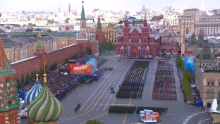На Красной площади прошел Парад Победы