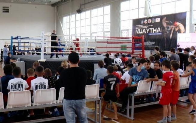 В Федоровском прошел открытый турнир по тайскому боксу «Северный ринг»