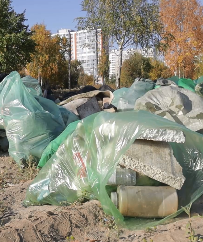 Во время «Чистых игр» сургутяне собрали десять тонн мусора за два часа
