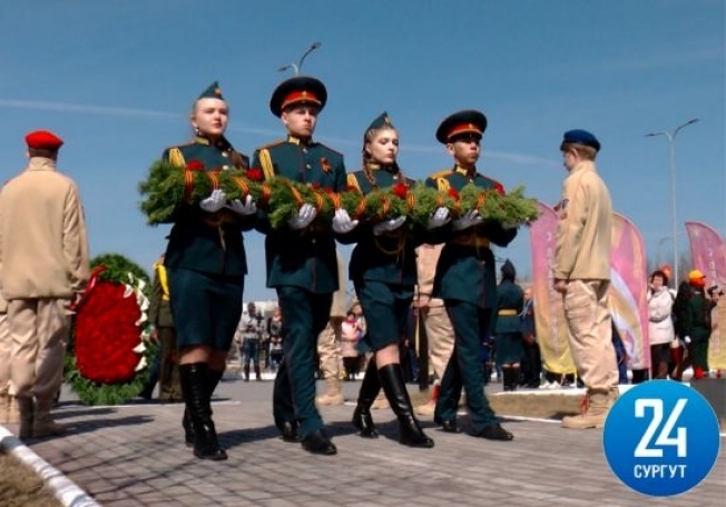 Торжественные мероприятия прошли 9 мая во всех населенных пунктах Сургутского района