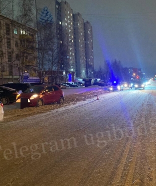 В Нижневартовске автоледи сбила ребенка