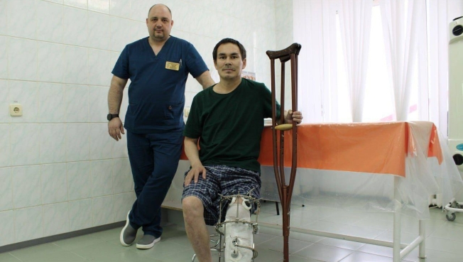 Сургутские врачи спасли пациента от ампутации ноги