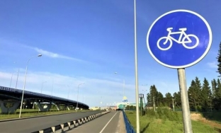В Ханты-Мансийске обустроена велодорожка и яркая подсветка