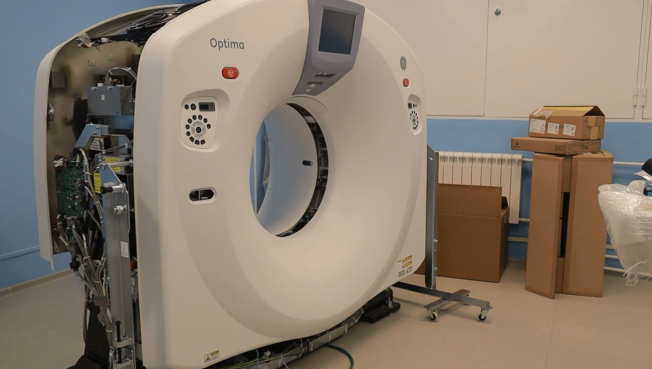 В первой поликлинике Сургута появился новый томограф