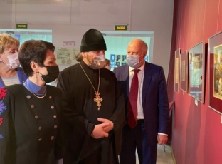 Галина Резяпова приняла участие в открытии выставки «Искусство как молитва»