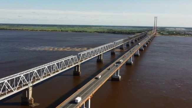 С 15 июля на мосту через Обь под Сургутом будет ограничено движение