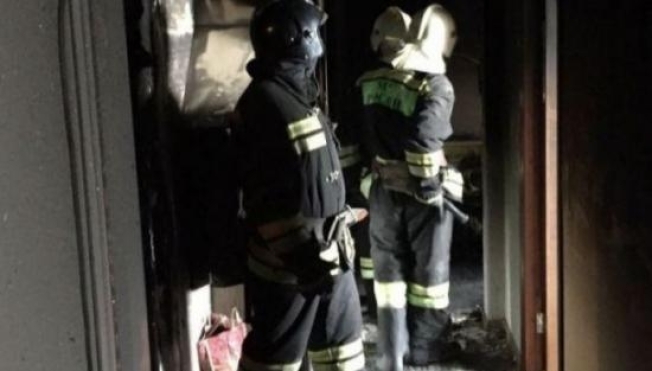 В ночном пожаре в поселке Федоровском пострадали люди