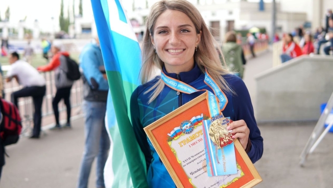 Сургутянку наградили медалью «За заслуги перед Отечеством» за достижения в спорте