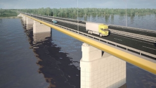 Второй мост через Обь в районе Сургута обойдется на полтора миллиарда дешевле