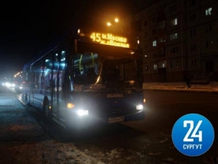 В Сургуте неизвестный пытался захватить пассажирский автобус
