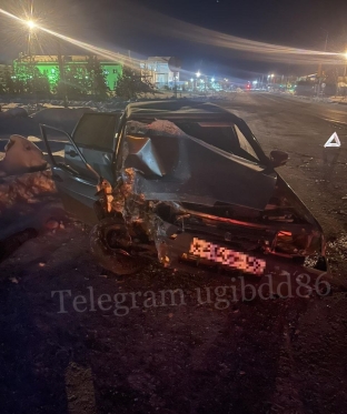В Сургутском районе водитель без прав спровоцировал ДТП, в котором пострадали четыре человека