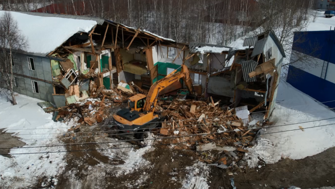 В Сургутском районе снизятся темпы сноса аварийных домов