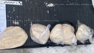 В Сургутском районе полицейские задержали наркокурьера с 7 килограммами запрещенных веществ