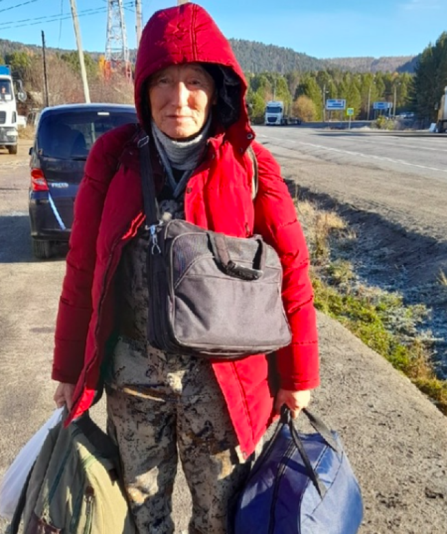 63-летний житель Якутии полтора месяца шел пешком из Сургута в Якутию