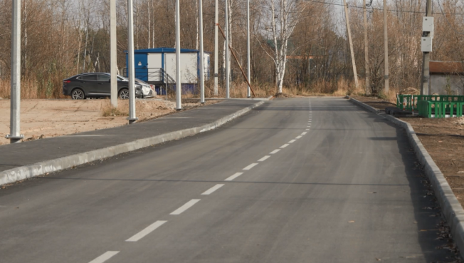 За сезон в Сургутском районе отремонтировали 10 километров дорог